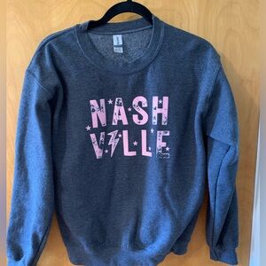 Nashville graphic sweatshirt size small
